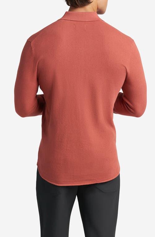 Shop Goodlife Mini Waffle Long Button-up Shirt