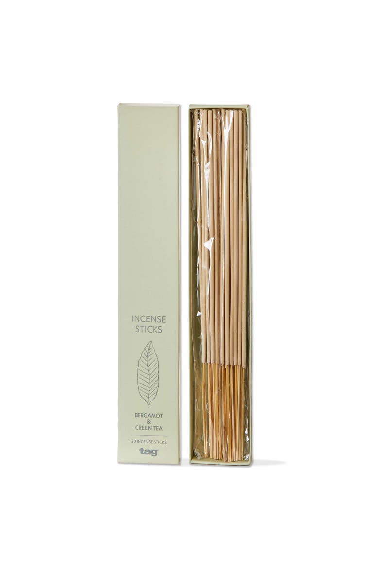 Bergamot Green Tea Incense Sticks Multicolor Home Fragrance, Main, color, Multicolored