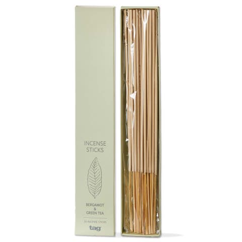 Bergamot Green Tea Incense Sticks Multicolor Home Fragrance