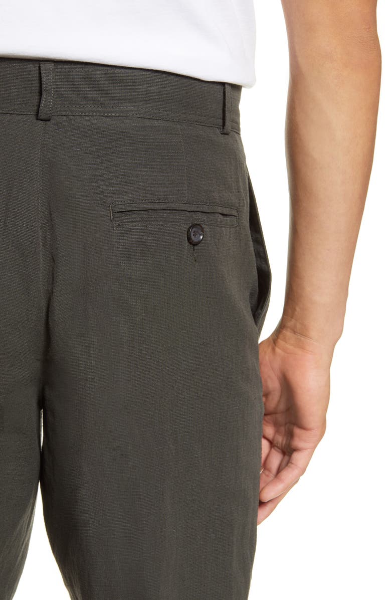 Oliver Spencer Cotton & Linen Pants, Alternate, color, 