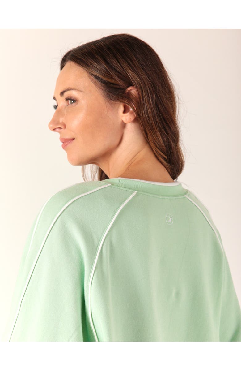 GLYDER Pacer Crew Sweatshirt, Alternate, color, Seafoam