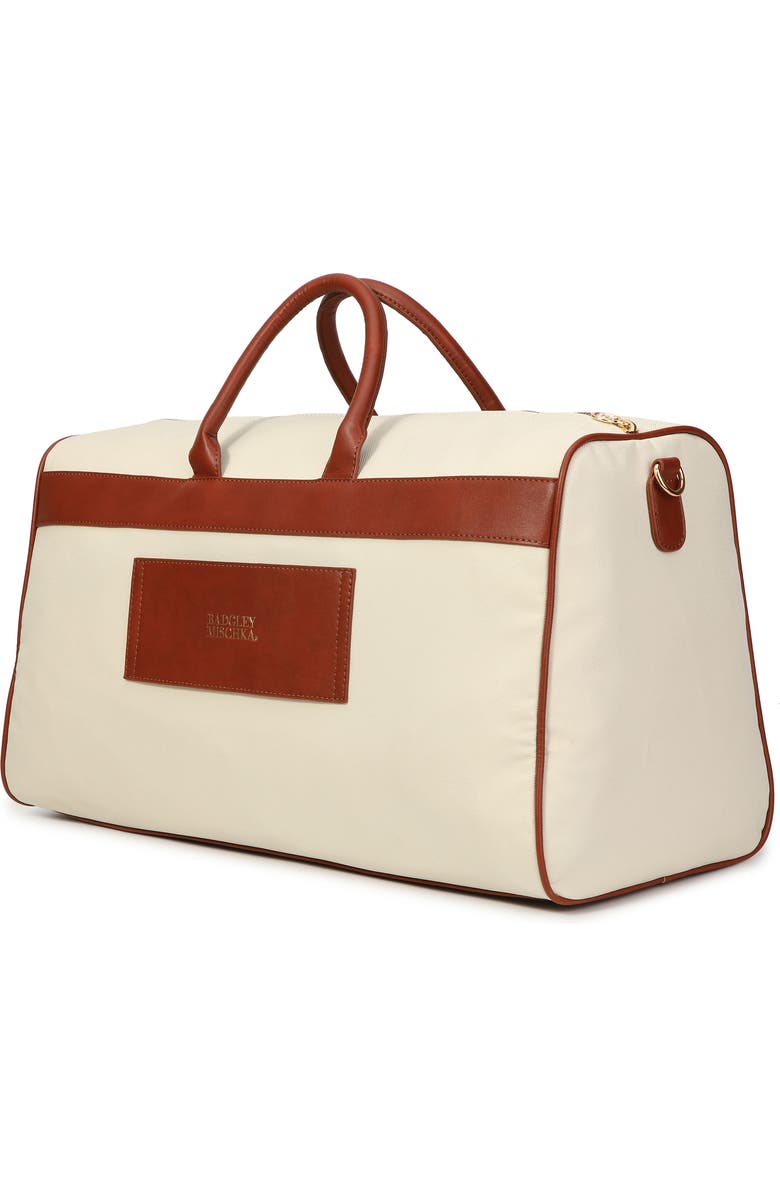 Badgley Mischka Collection Juliet X-Large Canvas Duffle Bag, Alternate, color,
