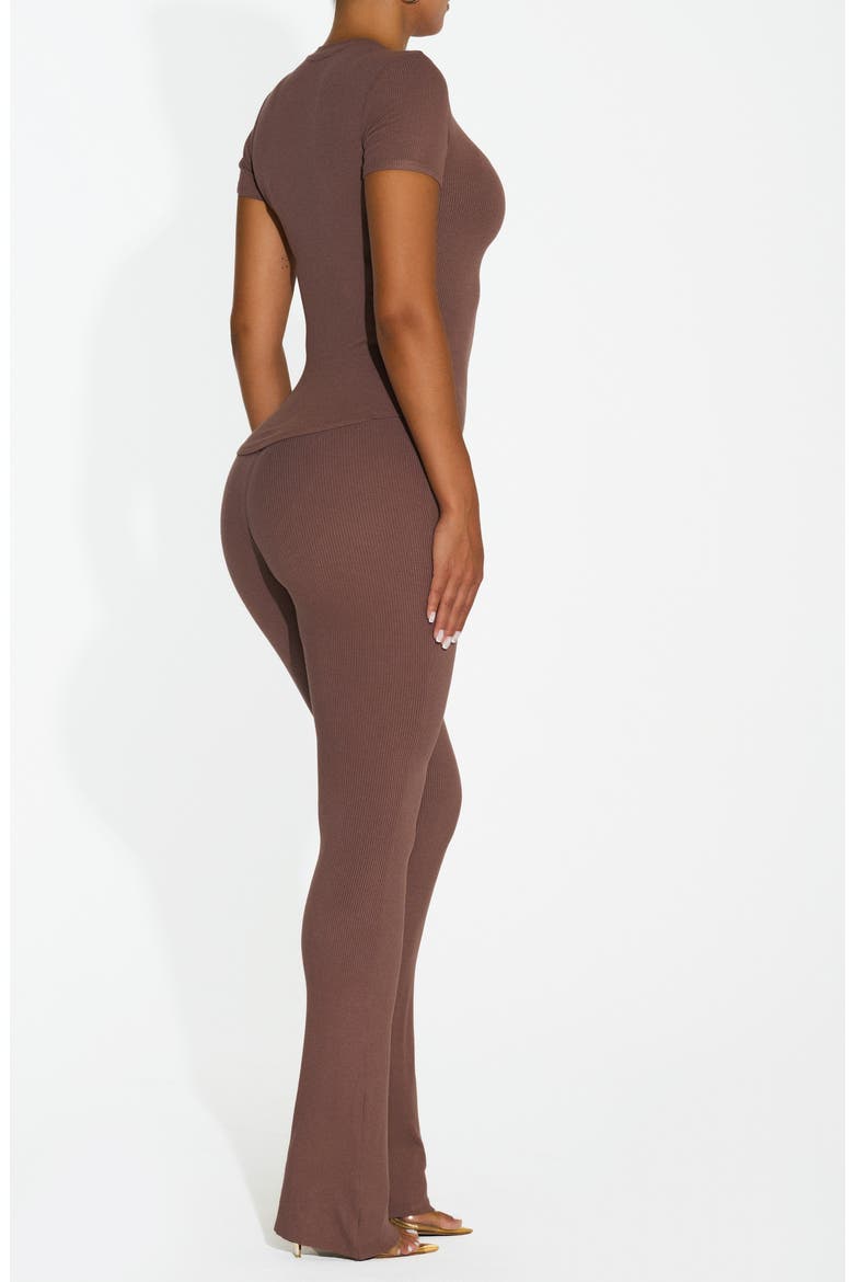 The Rib T-Shirt, Alternate, color, TAUPE
