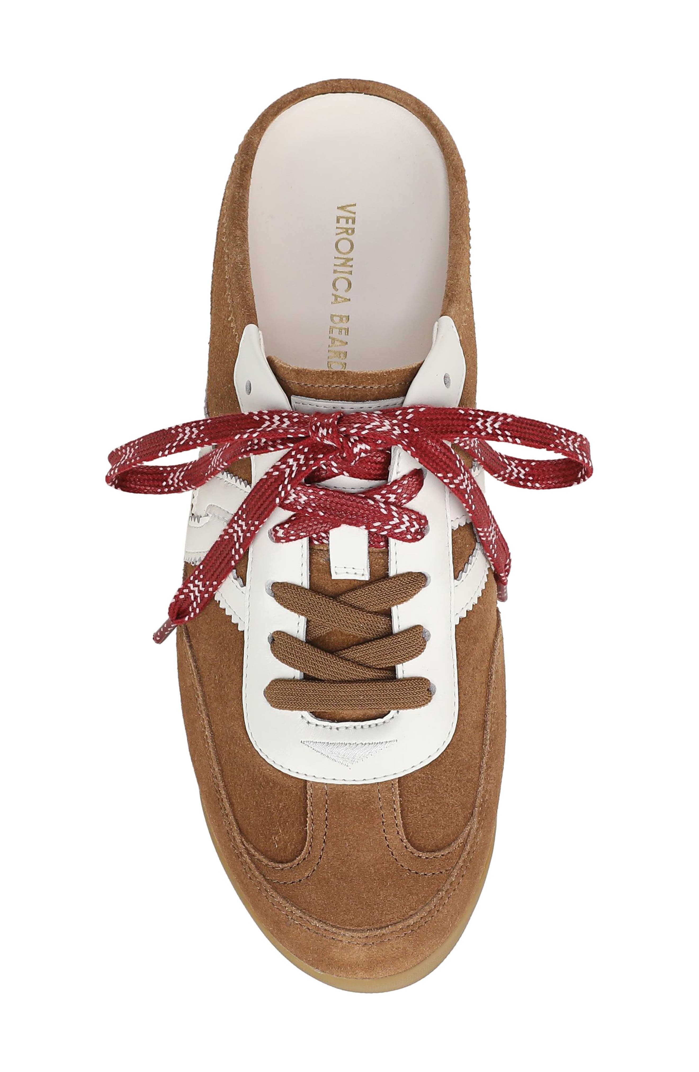 Nicoline Sneaker Mule, Alternate, color, CHESTNUT MULTI SUEDE