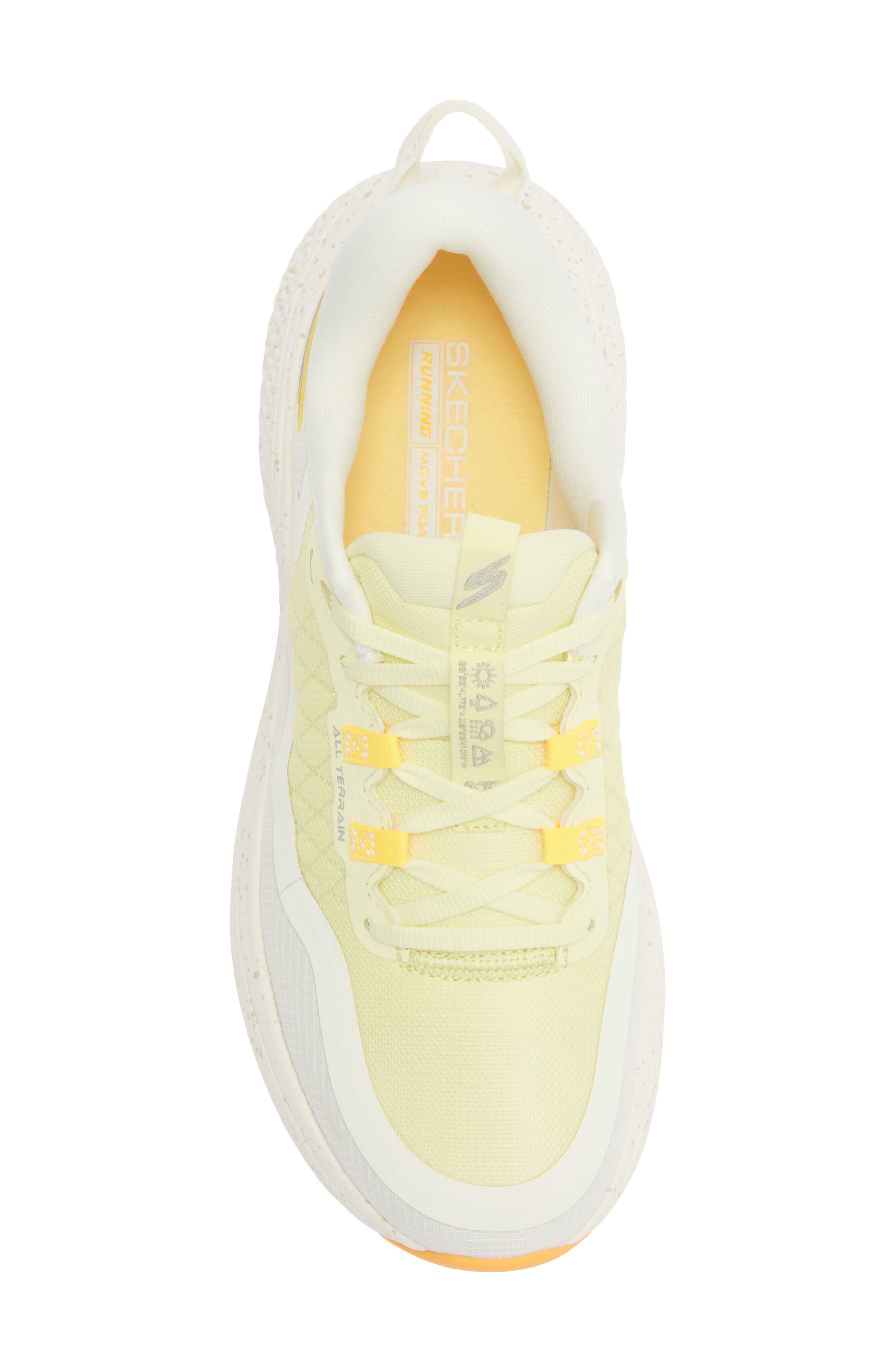 SKECHERS GO RUN Supersonic Max Running Shoe, Alternate, color, Natural/ Yellow