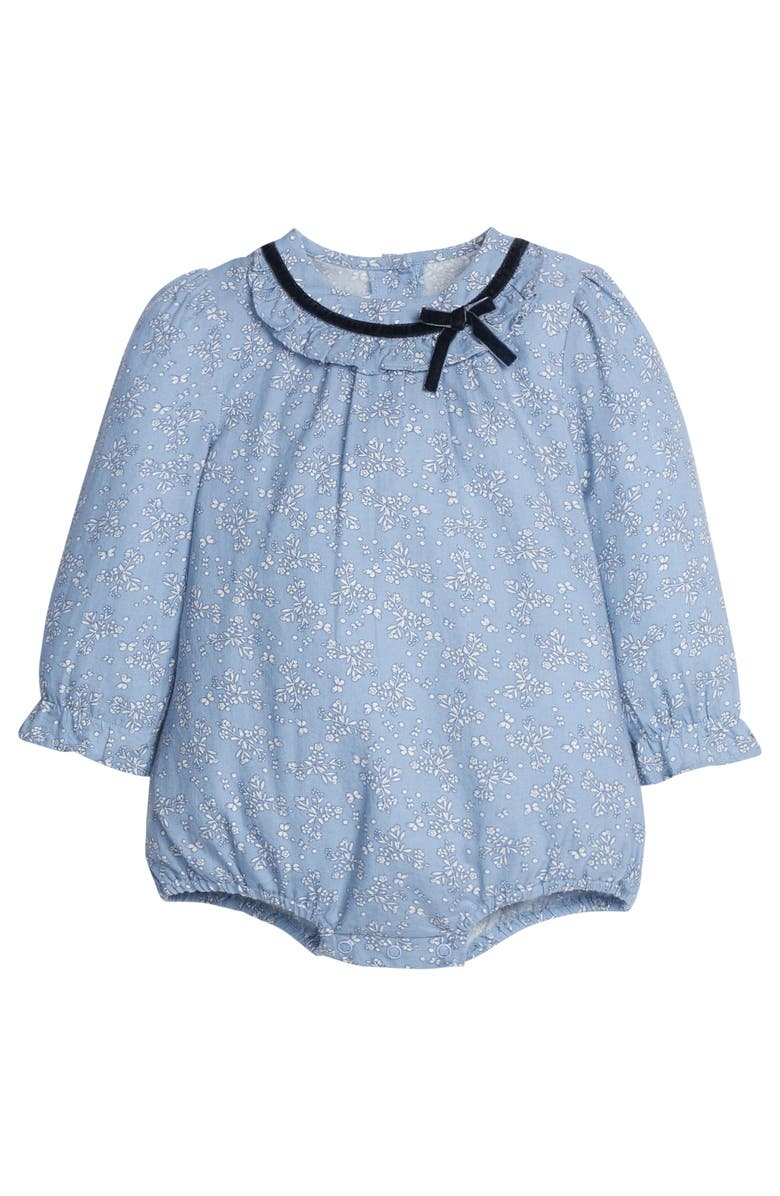 Little English Floral Amelia Bubble, Main, color, Greystone Floral