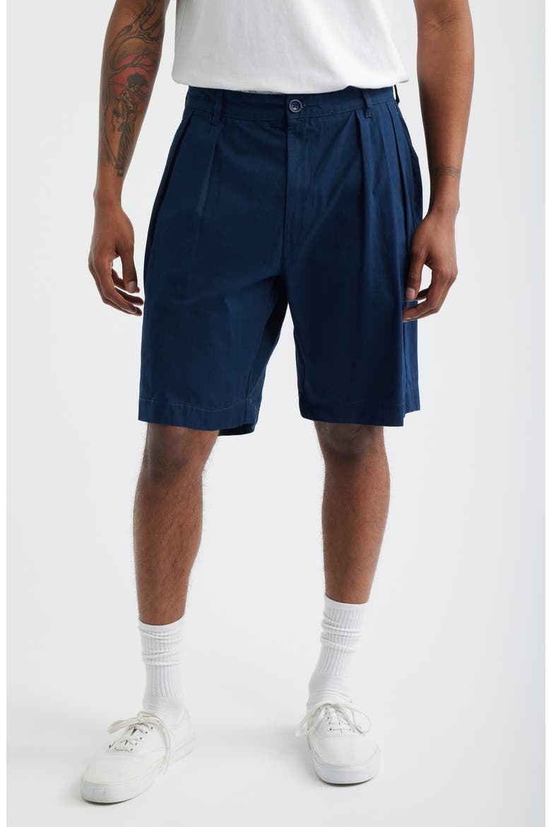 Part Timer Organic Cotton Twill Shorts, Main, color, DARK NAVY