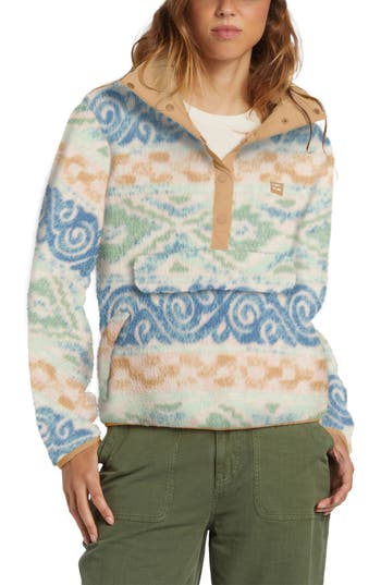 Billabong Switchback Textured Fleece Pullover