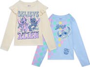 Disney Lilo & Stitch 2-Piece Long Sleeve T-Shirt Set