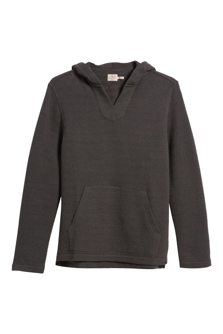Baja Beach Hoodie, Alternate, color, WASHED BLACK