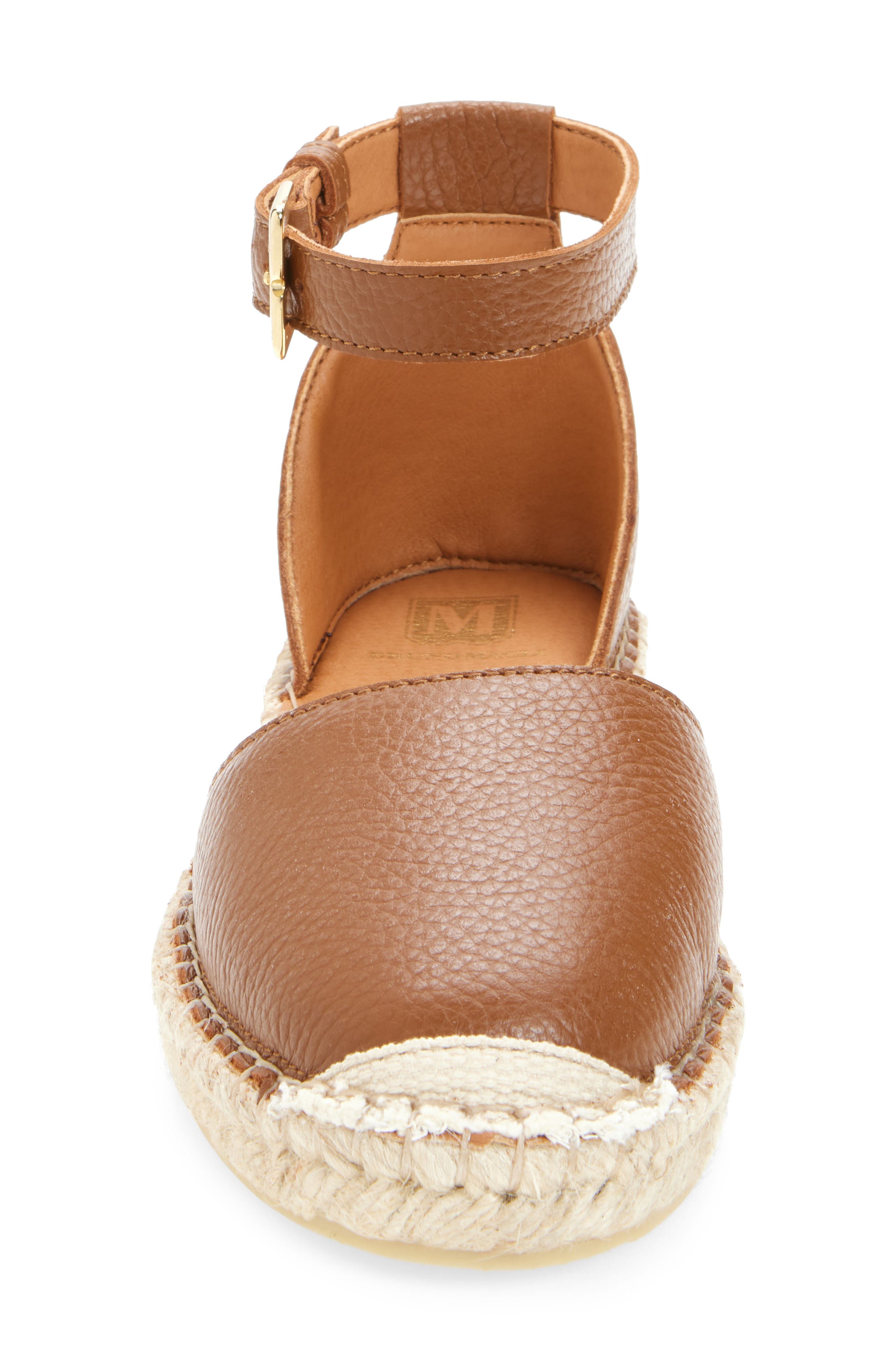 Sabella Espadrille Sandal, Alternate, color, COGNAC PEBBLED