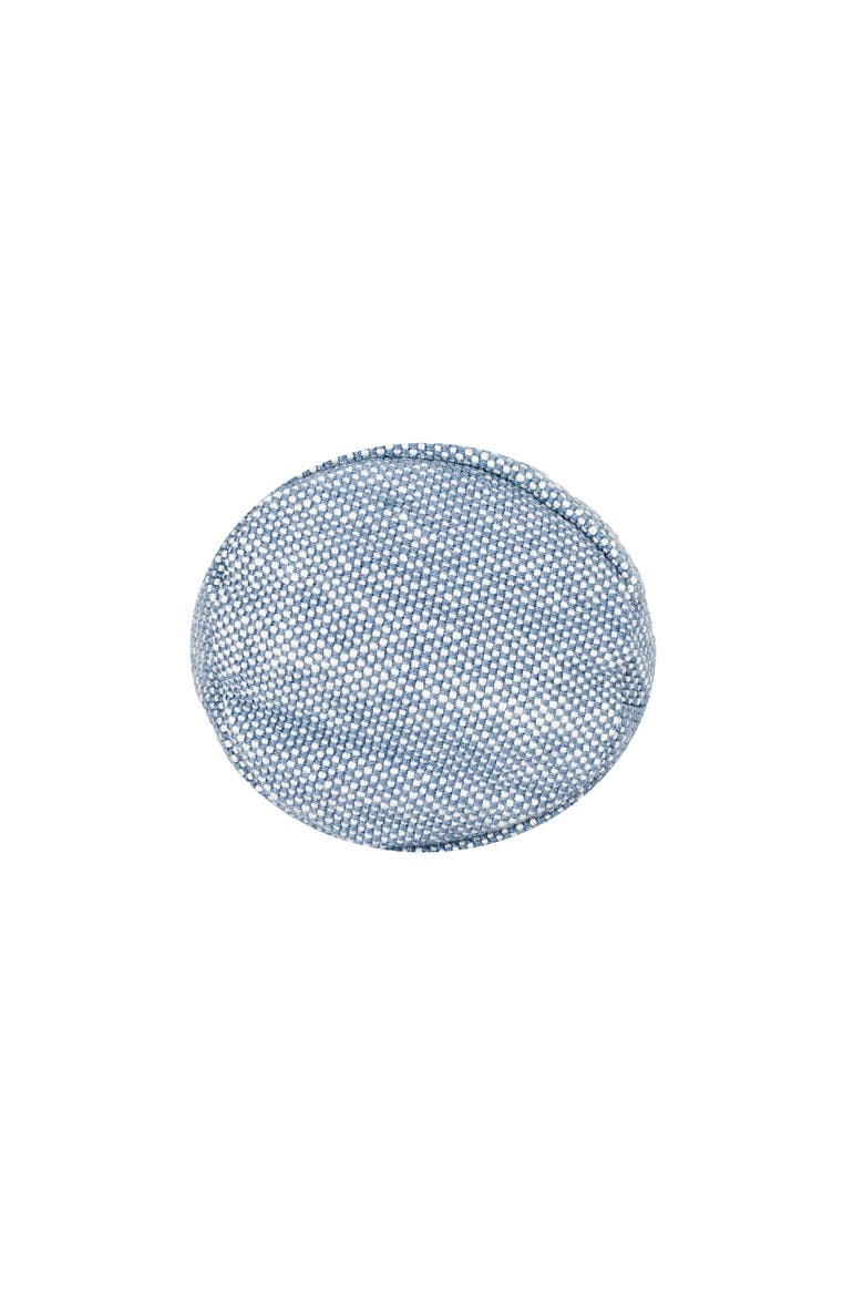 Waki Blue Bolster Filled Decorative Indoor/Outdoor Accent Pillow, 14" x 25", Alternate, color, Blue