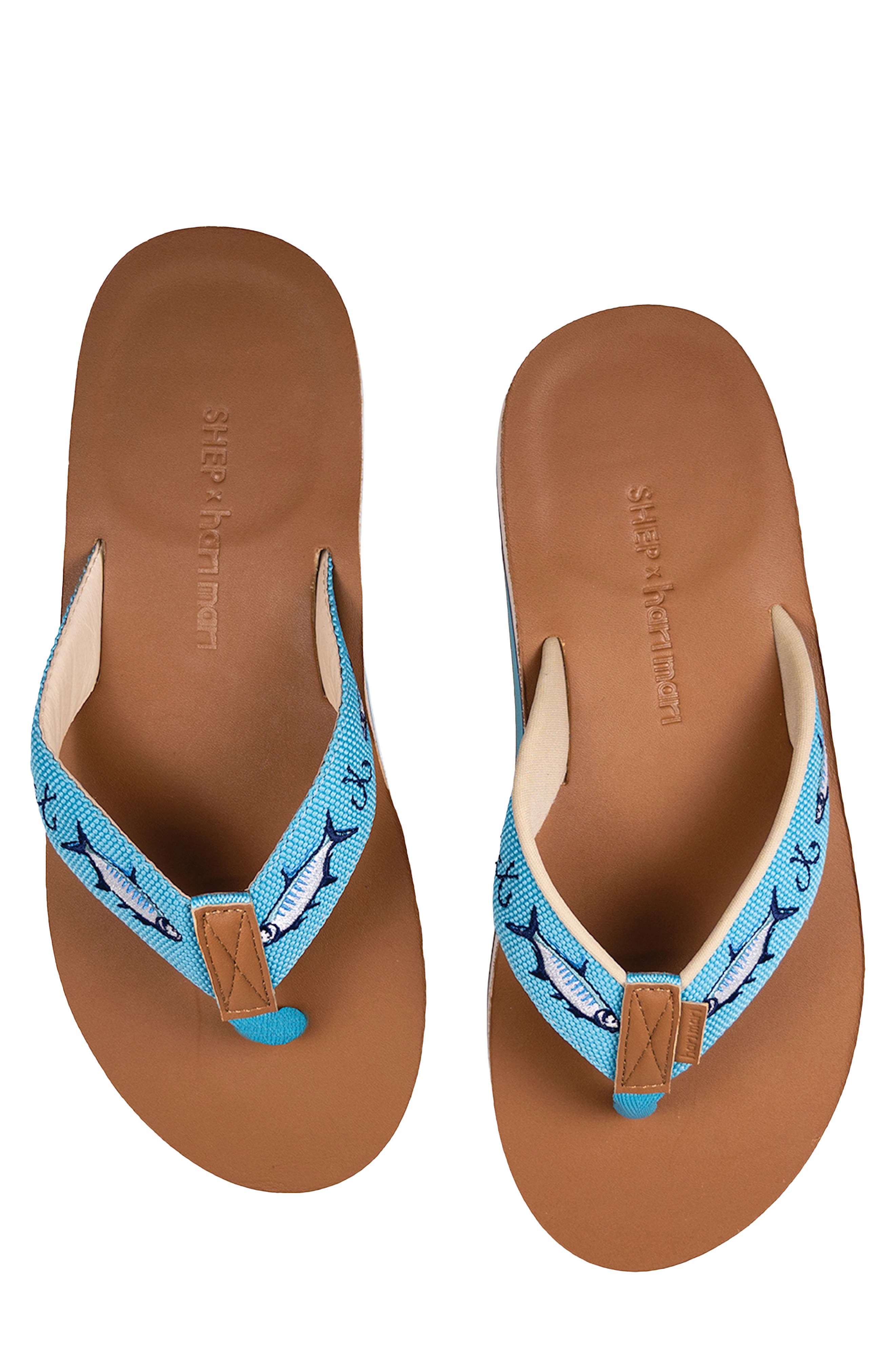 hari mari x Shep Tarpon Waterproof Flip Flop, Alternate, color, High Tide