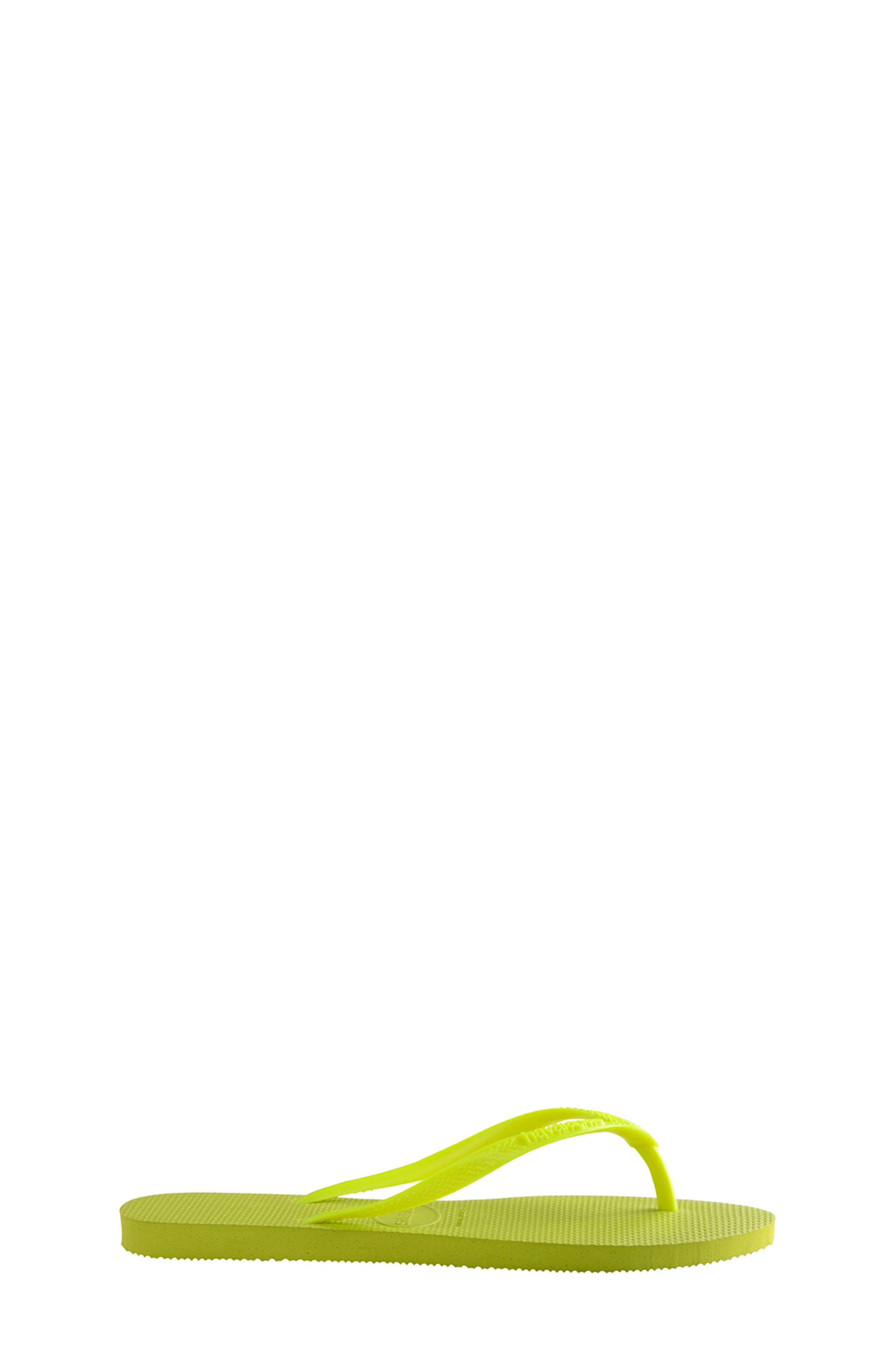 Slim Flip Flop, Alternate, color, GALACTIC GREEN