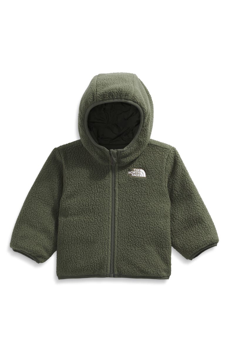 The North Face Kids' Shasta Reversible Hooded Jacket, Alternate, color, Slate Moss/ New Taupe Green