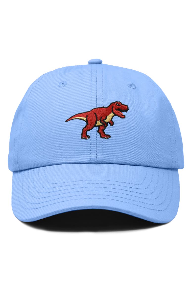 T Rex Dad Cap, Main, color, Light Blue