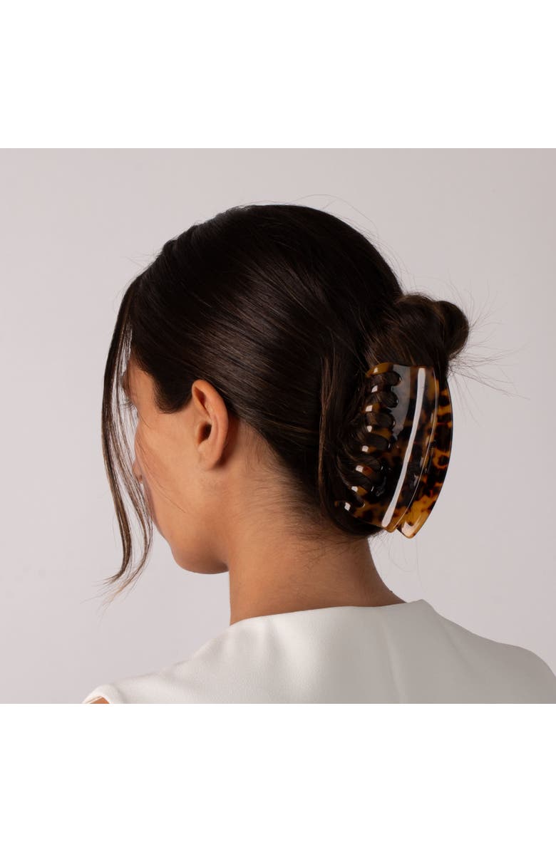 BY ADINA EDEN Large Elongated French Hair Claw Clip, Alternate, color, 