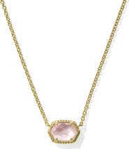 Kendra Scott Daphne Frame Stone Pendant Necklace