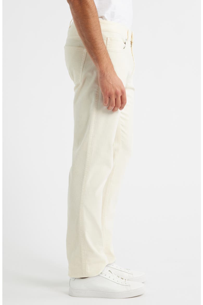 Superior Soft Corduroy 5-Pocket Pants, Alternate, color, IVORY