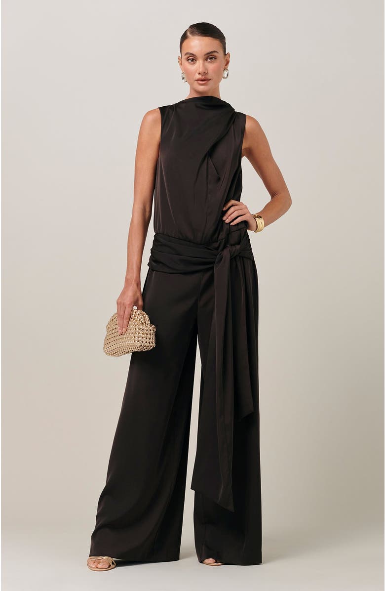 SAVEL Elliana Jumpsuit, Main, color, Chocolate