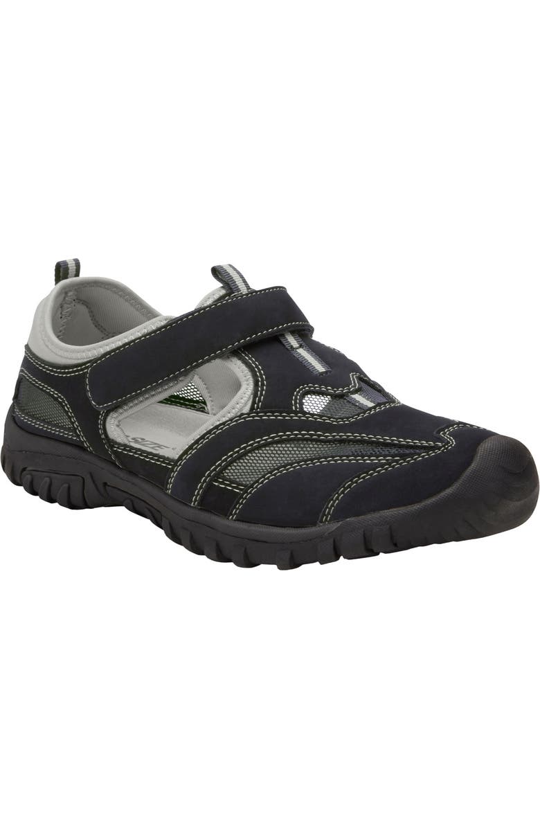 KingSize Sport Sandal, Main, color, Black Grey