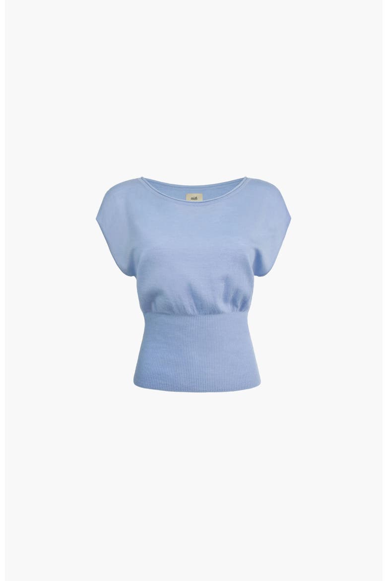 Dolman Knit Top, Main, color, Light Blue