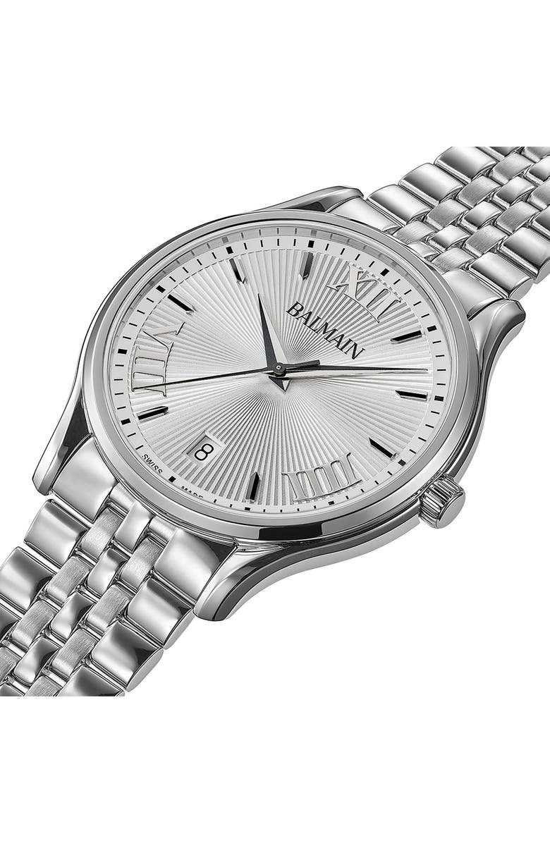 BALMAIN WATCHES Beleganza Bracelet Watch, 40mm, Alternate, color, Stainless Steel