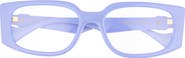Gucci 55mm Rectangular Optical Glasses