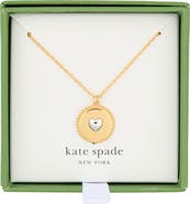 Kate Spade New York heartful mini pendant