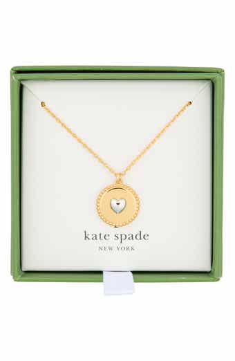 Kate Spade New York heartful mini pendant