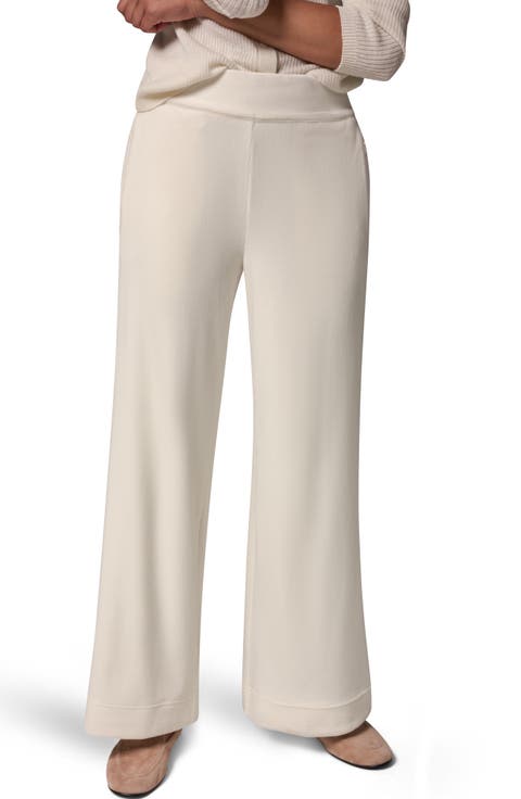 High Waist Wide Leg Corduroy Pants