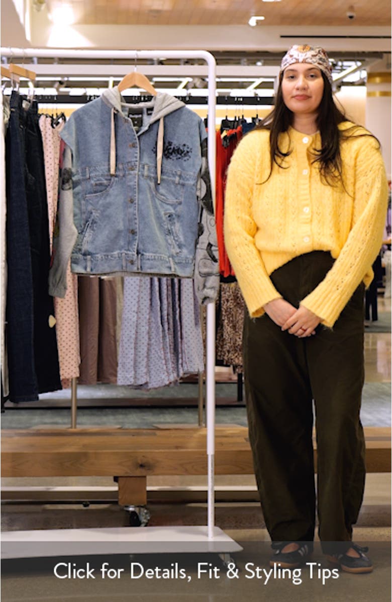 Mickey Mouse Hooded Denim Trucker Jacket, sales video thumbnail