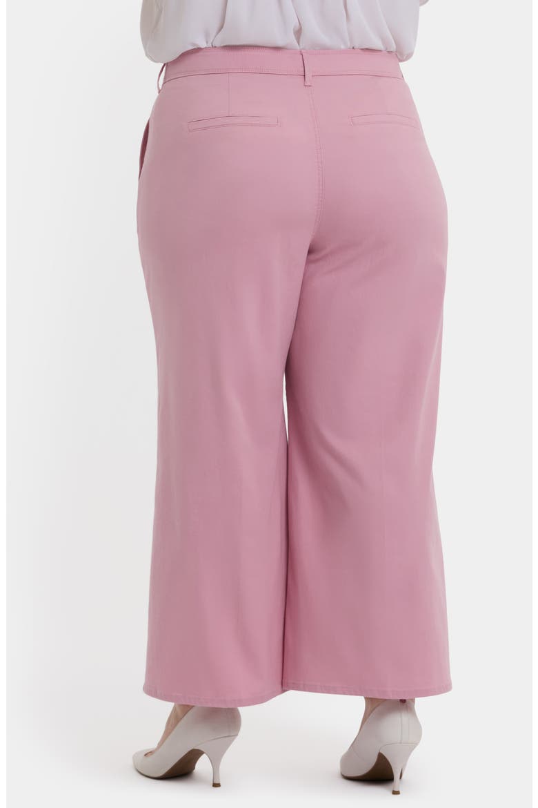 Mona High Waist Ankle Wide Leg Trouser Jeans, Alternate, color, PINK NECTAR