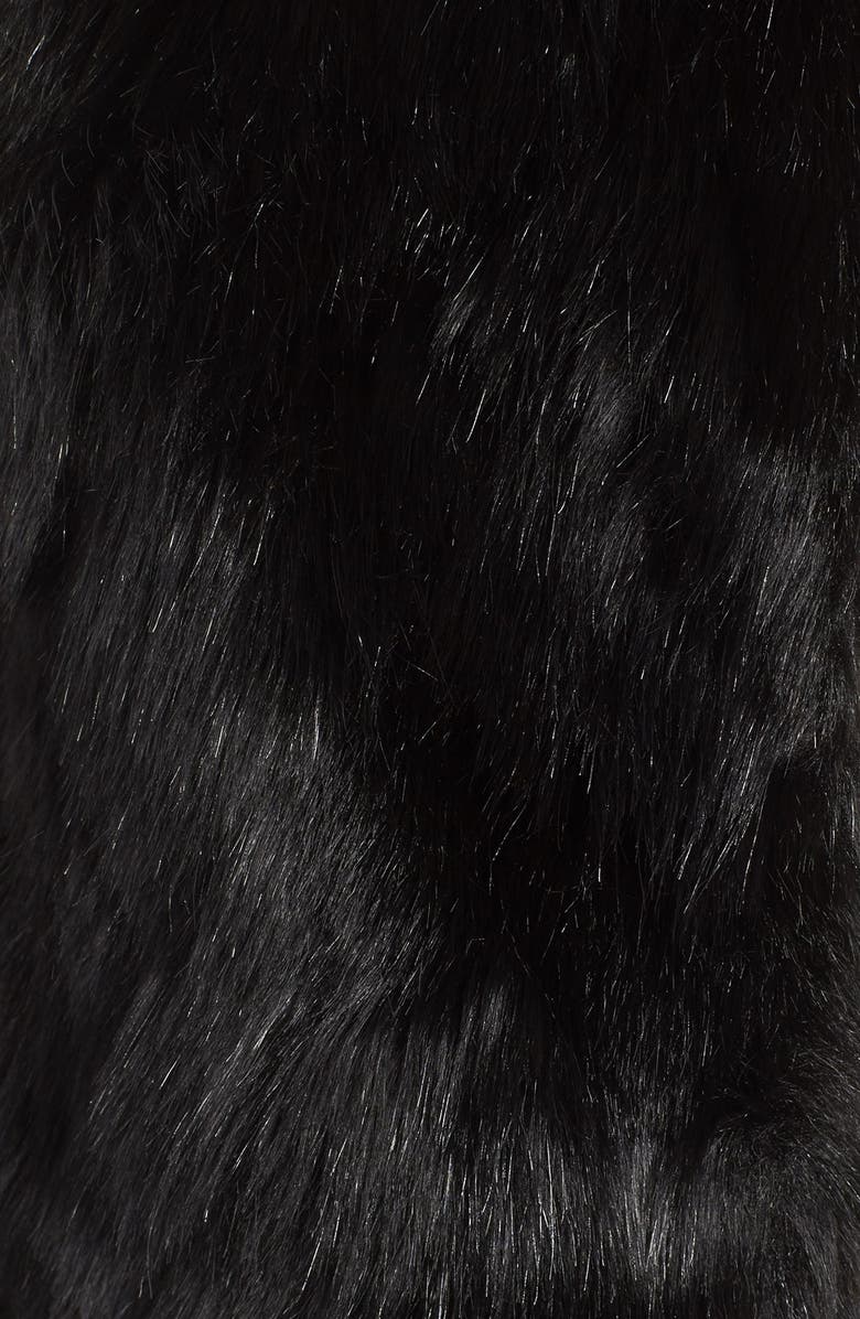 Hinge Faux Fur Vest, Alternate, color,