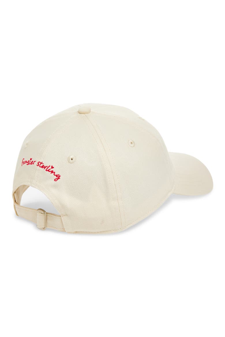 Kisses Baseball Cap, Alternate, color, CREAM