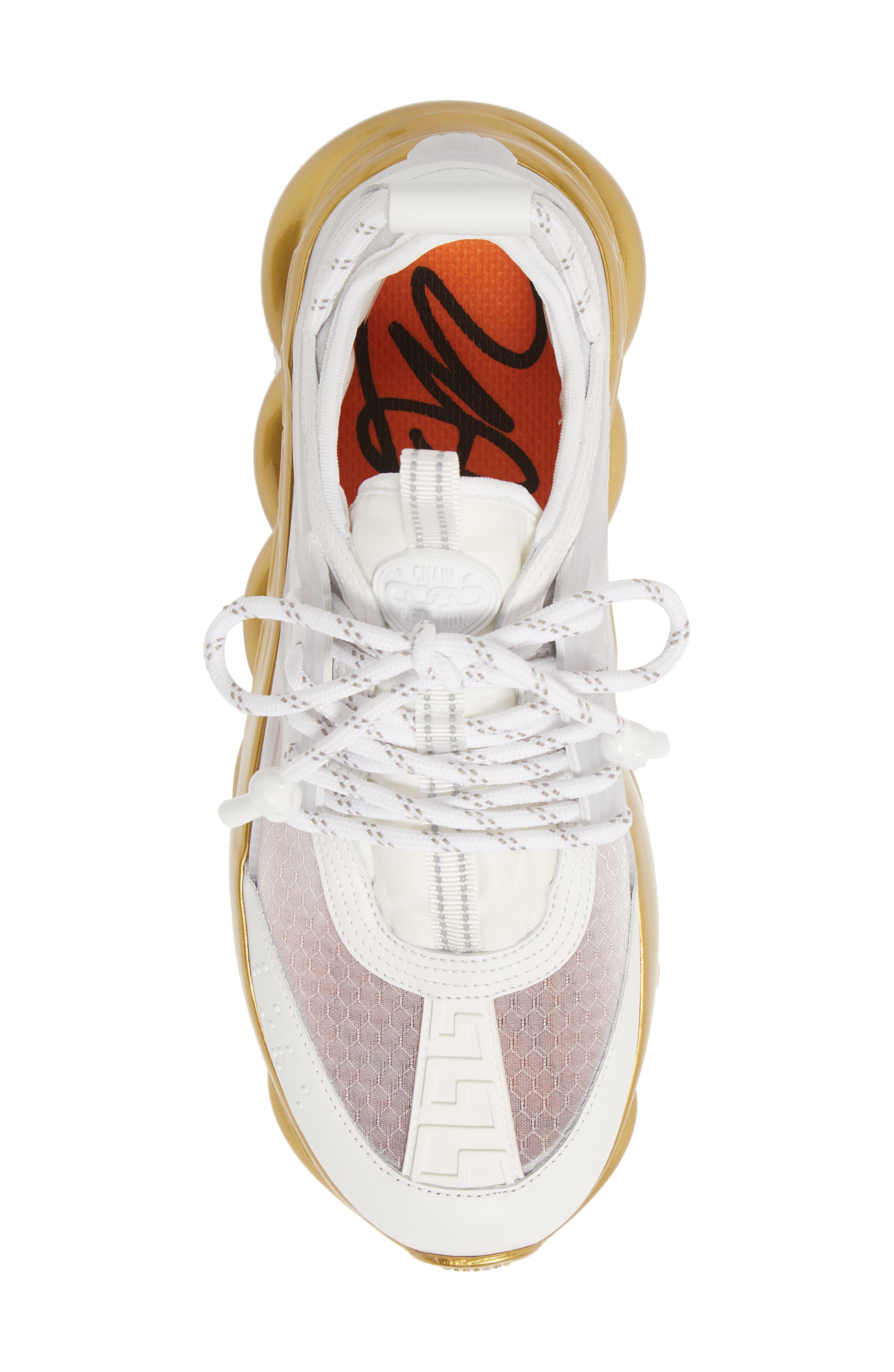 Versace Chain Reaction Sneaker, Alternate, color, 