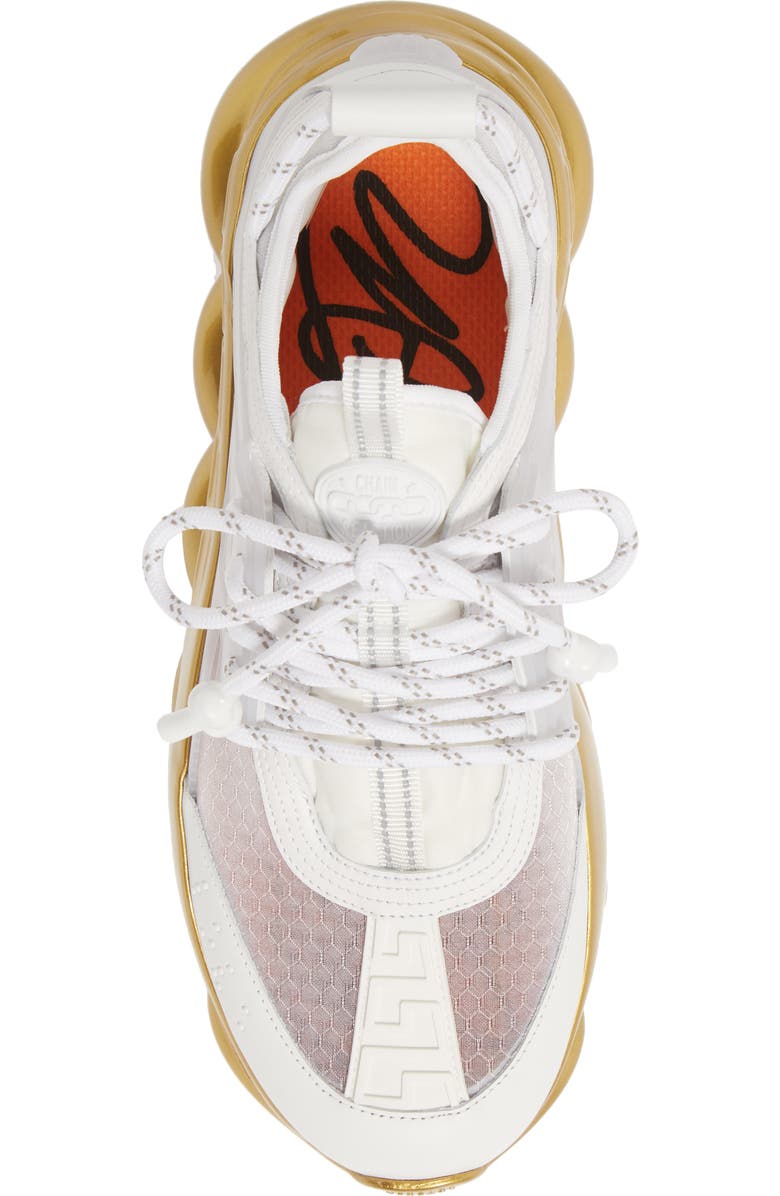 Versace Chain Reaction Sneaker, Alternate, color,