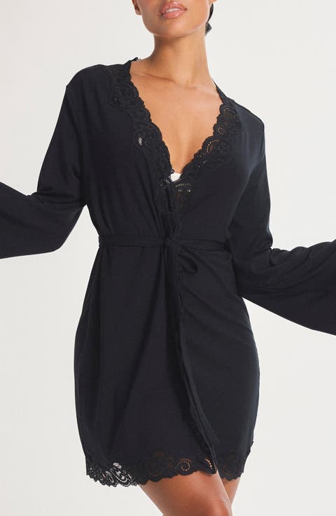 Swirly Girly Short Robe