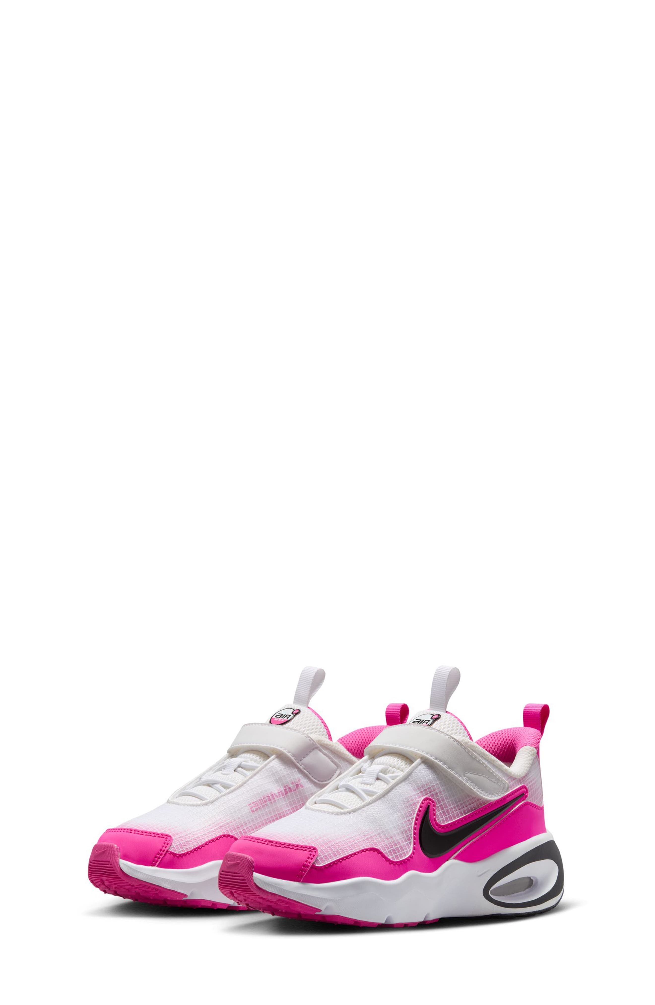  White/ Black/ Laser Fuchsia