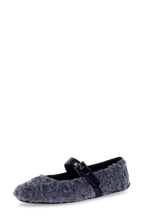 Dafne Bird High Pile Fleece Flat (Women)
