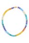 18K Gold Plated Turquoise & Imitation Pearl Beaded Anklet