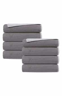 DePera Double Face 8-Piece Turkish Cotton Hand Towels