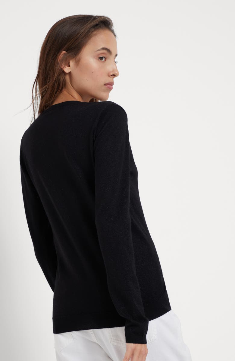 Brunello Cucinelli Sparkling sweater, Alternate, color, 