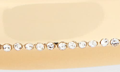 Vince Camuto Spring Hinged Bangle Bracelet In Goldtone