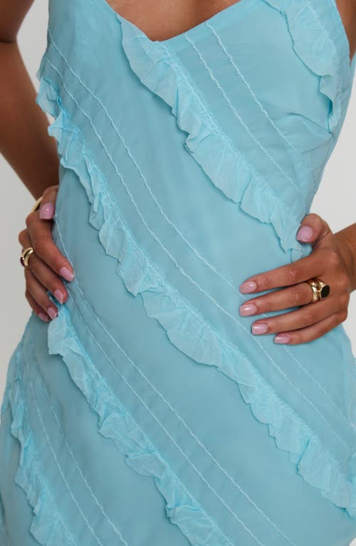 PRINCESS POLLY PRINCESS POLLY LARS RUFFLE TRIM MIDI SLIPDRESS