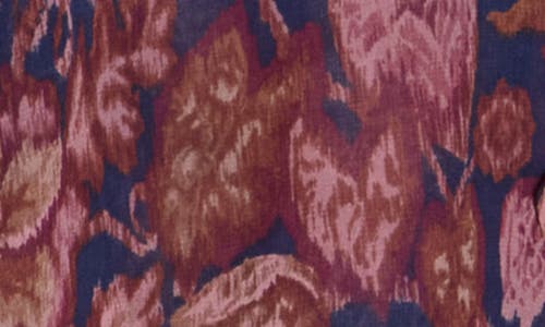 Melrose And Market Ruffle Chiffon Button-up Shirt In Multi