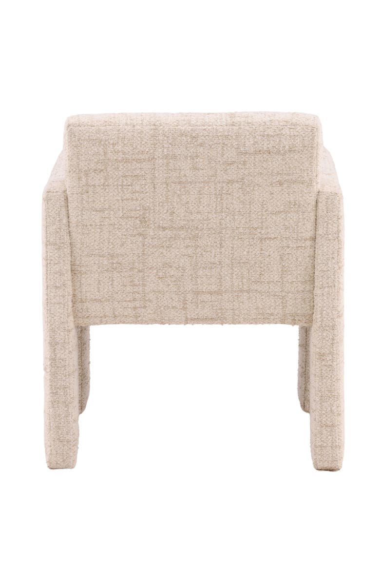 Pia Tweed Upholstered Dining Chair, Alternate, color, Cream