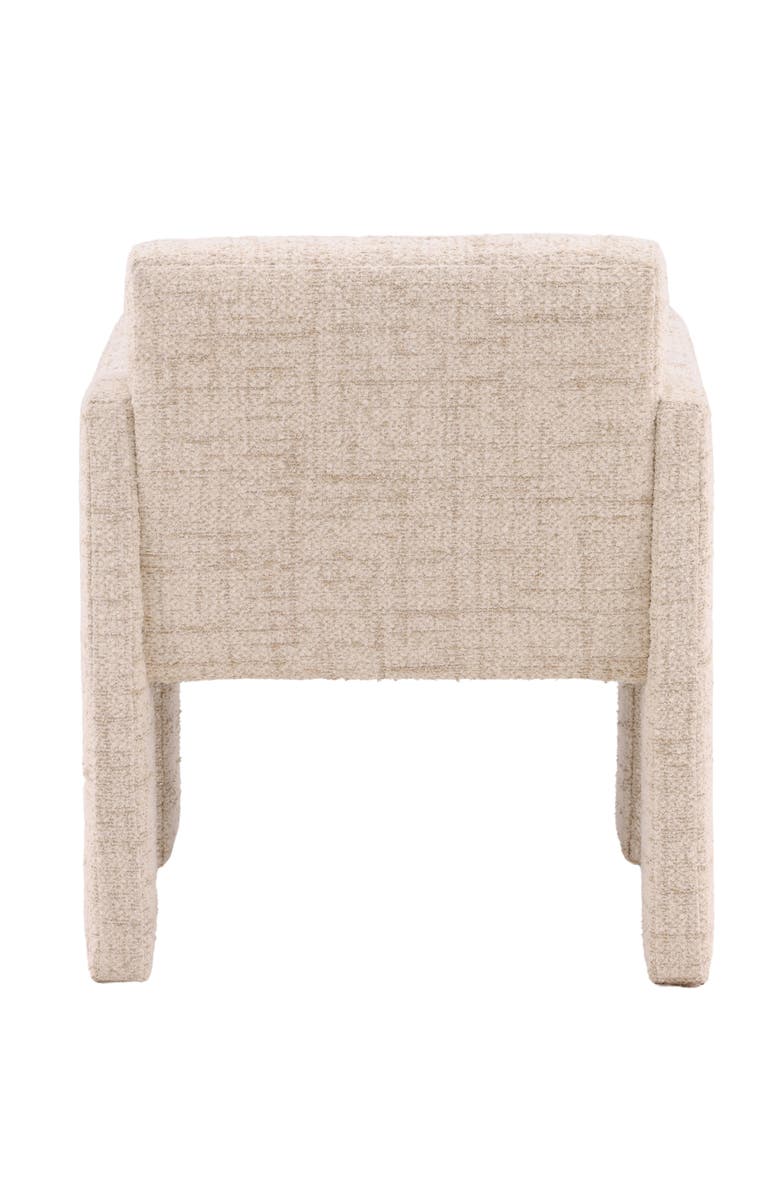 Dovetail Furniture Pia Tweed Upholstered Dining Chair, Alternate, color, Cream