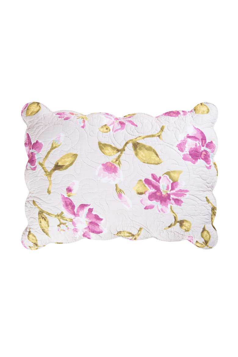 Liliann Cotton Quilt Set  - Reversible and Machine Washable, Alternate, color, Purple