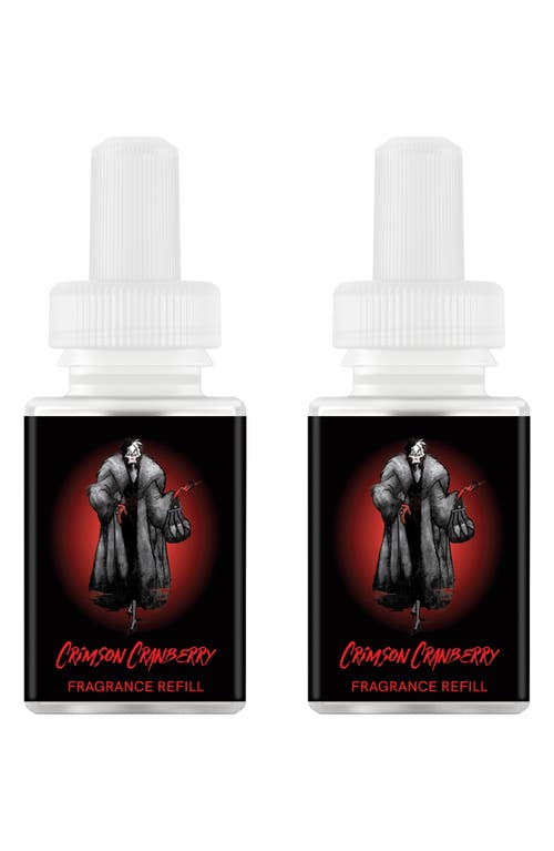 Pura X Disney Ariel Sea Breeze 2-pack Smart Fragrance Diffuser Refills In Crimson Cranberry
